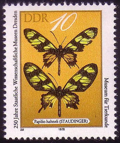 2370 Staatl. Wissenschaftliche Museen Dresden 10 Pf **