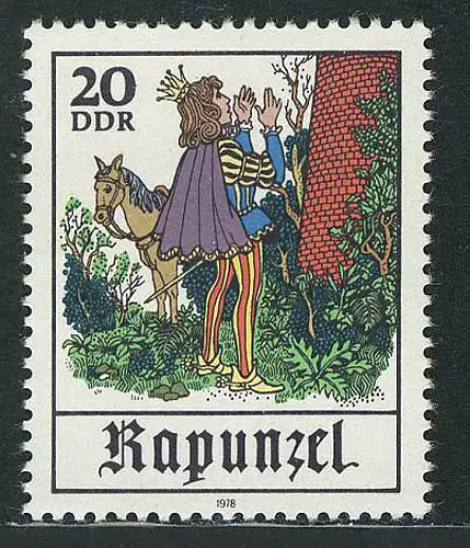 2384 Märchen - Rapunzel 20 Pf **