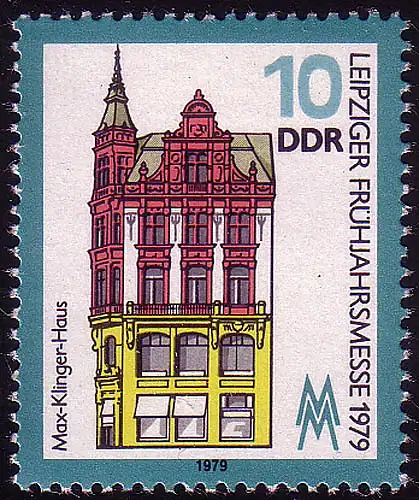 2403 Leipziger Printemps 10 Pf 1979 **
