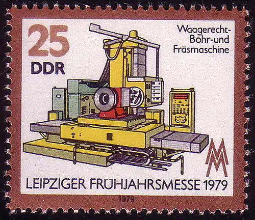 2404 Leipziger Springsmesse 25 Pf 1979 **