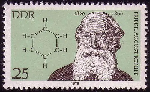 2409 Personnalités importantes 25 Pf Kecule **