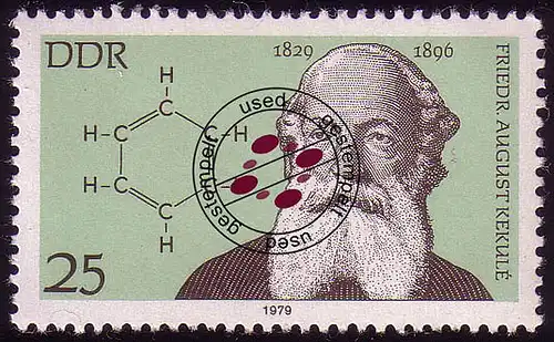 2409 Personnalités importantes 25 Pf Kekulé O