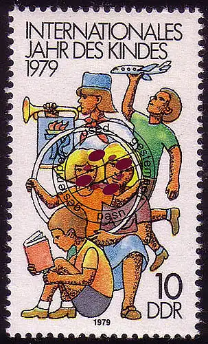 2422 Jahr des Kindes 10 Pf O