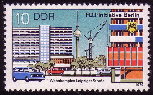 2424 FDJ-Initiative Berlin 10 Pf **