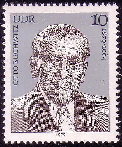 2455 Personnalités Mouvement ouvrier 1979 Buchwitz **