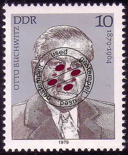 2455 Personnalités Mouvement ouvrier 1979 Buchwitz O