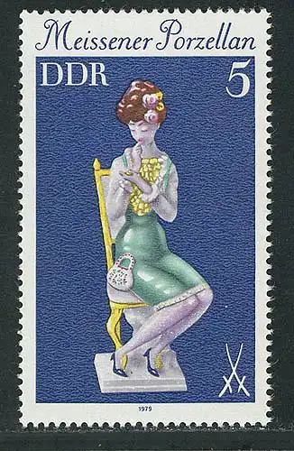 2464 Porcelaine méisseuse 5 Pf **