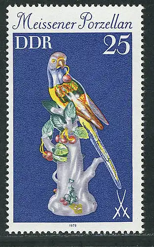 2468 Meissener Porzellan 25 Pf **