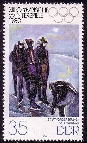 2481 Olympische Winterspiele 35 Pf Lake Placid 1980 **