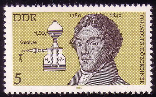 2492 Personnalités importantes 5 Pf Döbereiner **