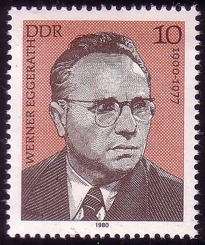 2500 personnalités Mouvement ouvrier 1980 Eggerath **