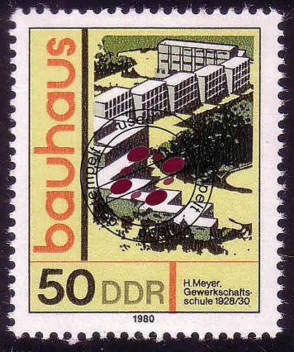 2512 Bauhaus-Stil 50 Pf Meyer O