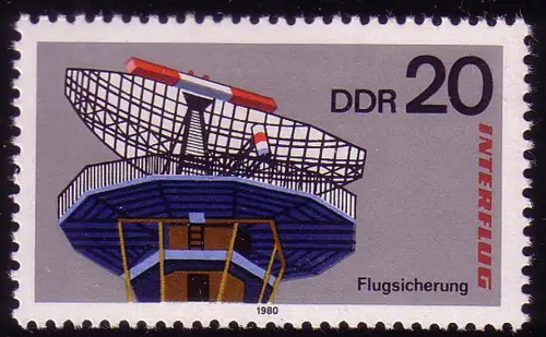 2516 INTERFLUG AEROSOZPHILEX 20 Pf **