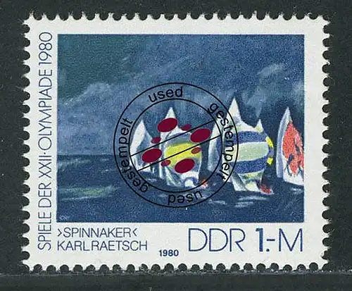 2531 Jeux olympiques d'été 1 M 1980 du bloc 60 O