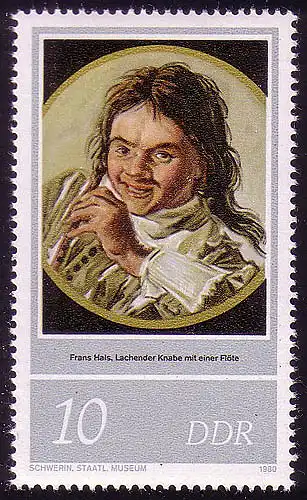 2543 Frans Hals 10 Pf ** frais de port