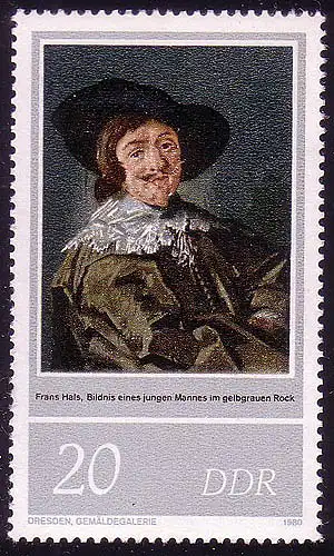 2544 Frans Hals 20 Pf **