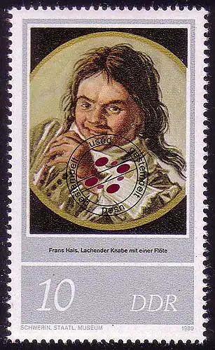 2543 Frans Hals 10 Pf O gestempelt