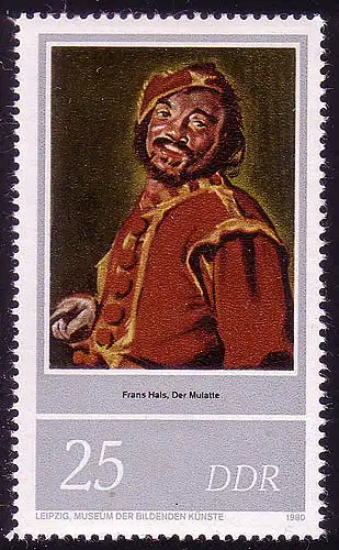 2545 Frans Hals 25 Pf, postfrisch **