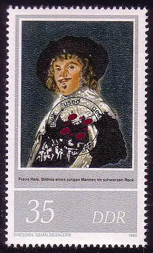 2546 Frans Hals 35 Pf O gestempelt
