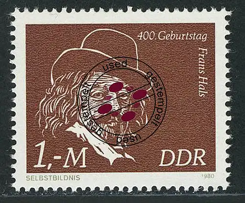 2547 Frans Hals 1 M de bloc 61 O