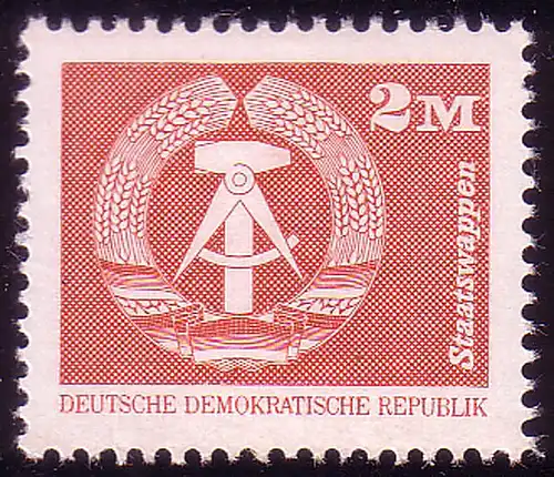 2550 Aufbau in der DDR Kleinformat 2 M **