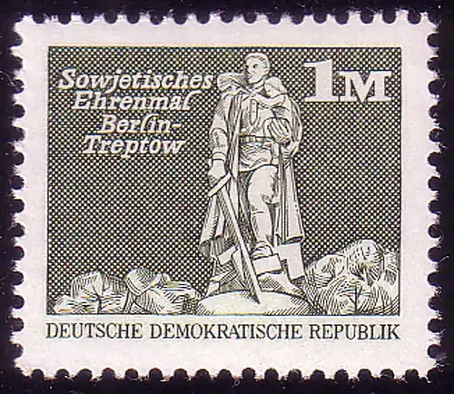 2561 Aufbau in der DDR Kleinformat 1 M **