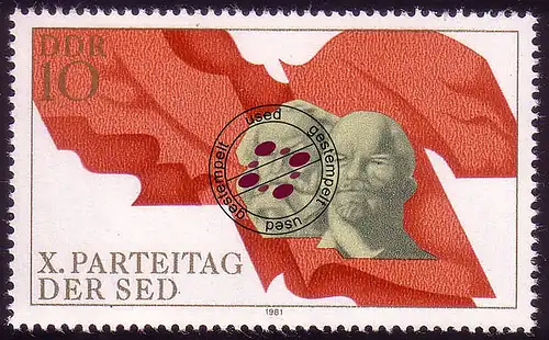 2582 SED O gestempelt