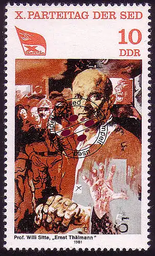 2595 SED 10 Pf 1981 O