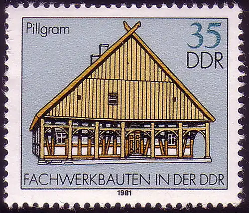 2626 Fachwerkbauten 35 Pf Löwinghaus **