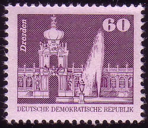 2649 Structure en RDA Petit format 60 Pf **