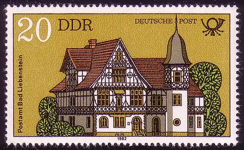 2673 Bauten der deutschen Post 20 Pf **