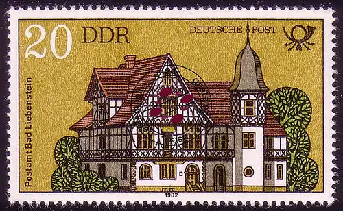 2673 Bauten der deutschen Post 20 Pf O