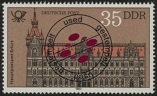 2675 Bâtiments du poste allemand 35 Pf O