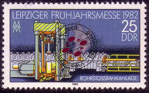 2684 Leipziger Frühjahrsmesse 25 Pf 1982 O