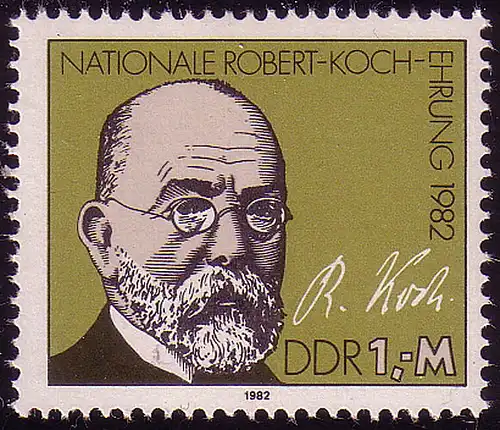 2685 Robert Koch 1 M aus Block 67 **