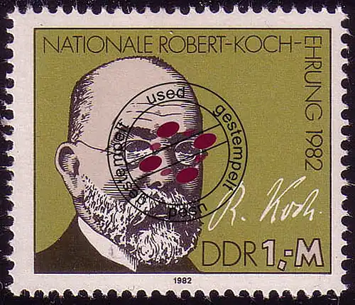 2685 Robert Koch 1 M aus Block 67 O