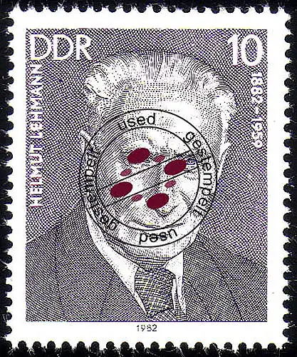 2688 Personnalités Mouvement ouvrier 1982 Lehmann O