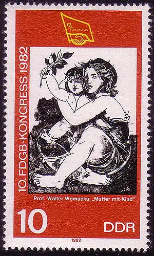 2699 Confédération des syndicats 10 Pf **