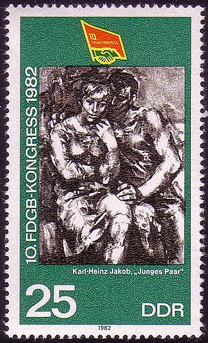 2701 Confédération des syndicats 25 Pf **