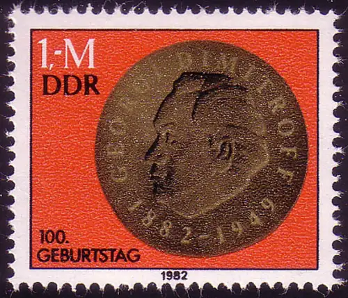 2708 Georgi M. Dimitrov 1 M du bloc 68 **