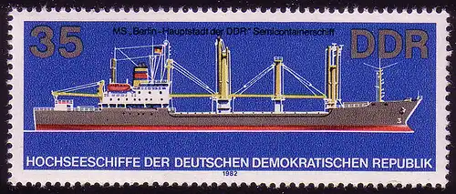 2714 Bateaux de haute mer 35 Pf Navire à moteur **