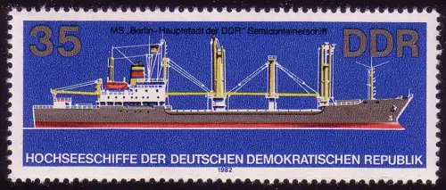 2714 Hochseeschiffe 35 Pf Motorschiff **
