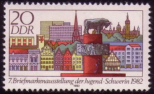 2723 Briefmarkenaustellung der Jugend 20 Pf **