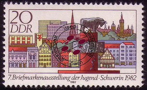 2723 Briefmarkenaustellung der Jugend 20 Pf O