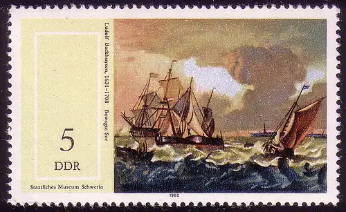 2726 Musée Schwerin peintre néerlandais 5 Pf **