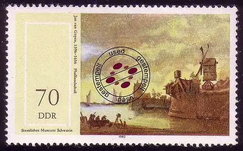 2731 Musée Schwerin peintre néerlandais 70 Pf O