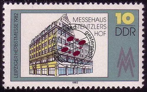 2733 Leipziger Messe d'automne 10 Pf 1982 O