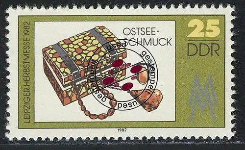 2734 Leipziger Herbstmesse 25 Pf 1982 O