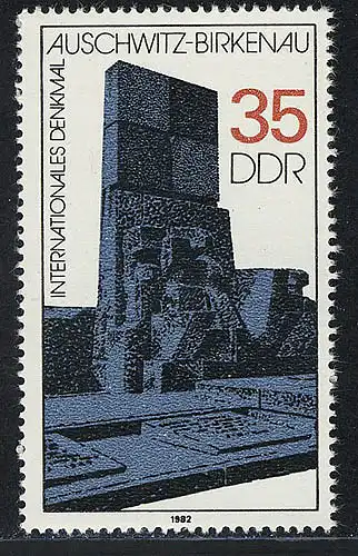 2735 Mémorial et mémorial 35 Pf 1982 **