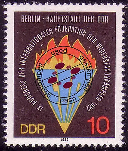 2736 Föderation der Widerstandskämpfer FIR O